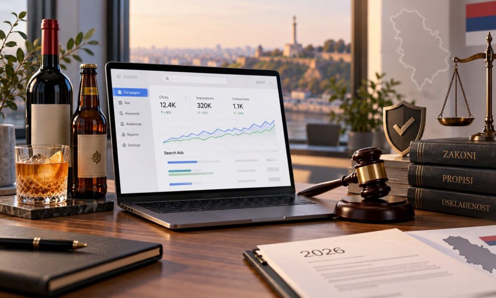 Alcohol advertising on Google Ads in Serbia and legal rules 2026